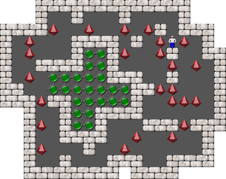 Sokoban Jean-Pierre Kent level 70